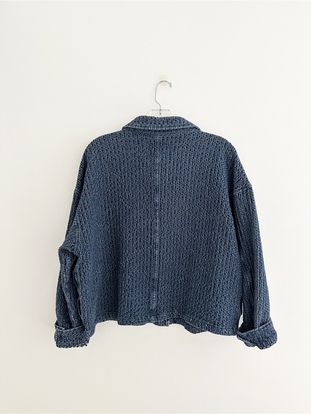 bagatelle Blue Ribbed Utility Jacket - Picture 4 of 6